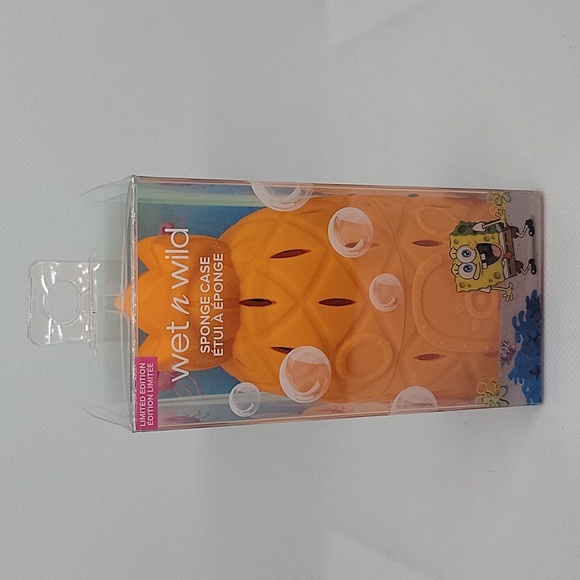 SpongeBob Wet n Wild Makeup Sponge Brush and Sponge Case 5 Piece Set - Picture 2 of 11